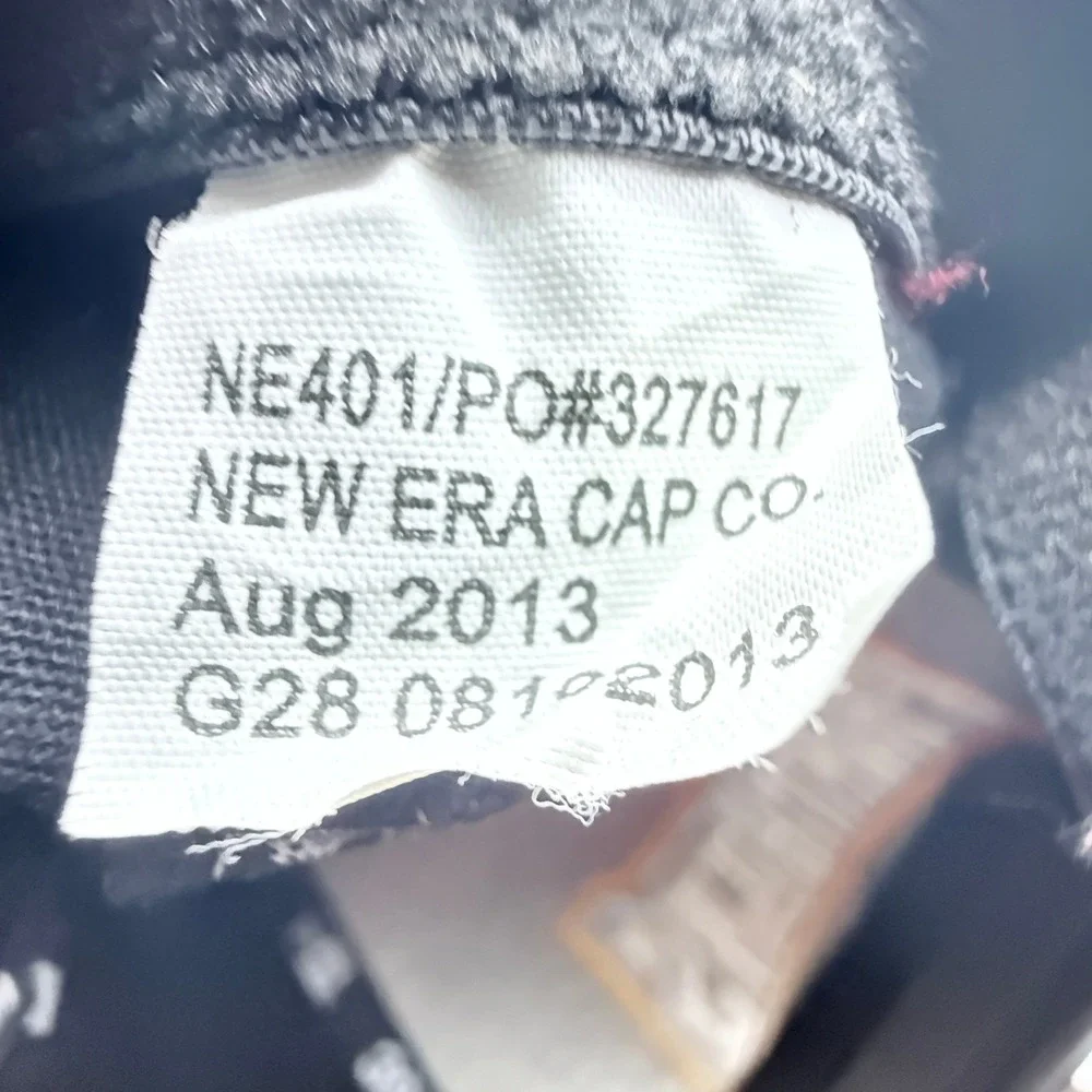New Era 39THIRTY Panthers Hat M/L Black Embroidered‎ A-Frame Cap NE401